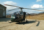 Alouette II_gázturbinás helikopter_Overfly Kft